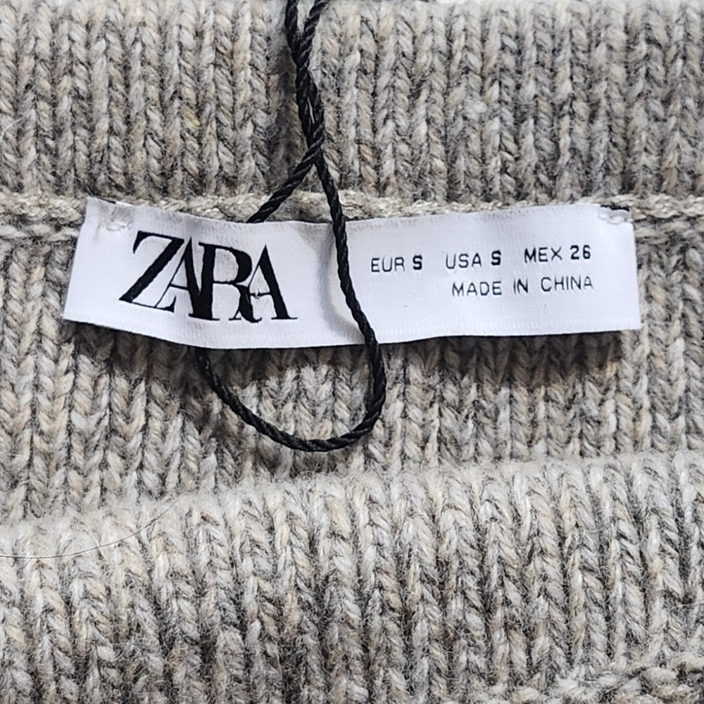 NWT Zara Wool Blend Skirt - Picture 3 of 5